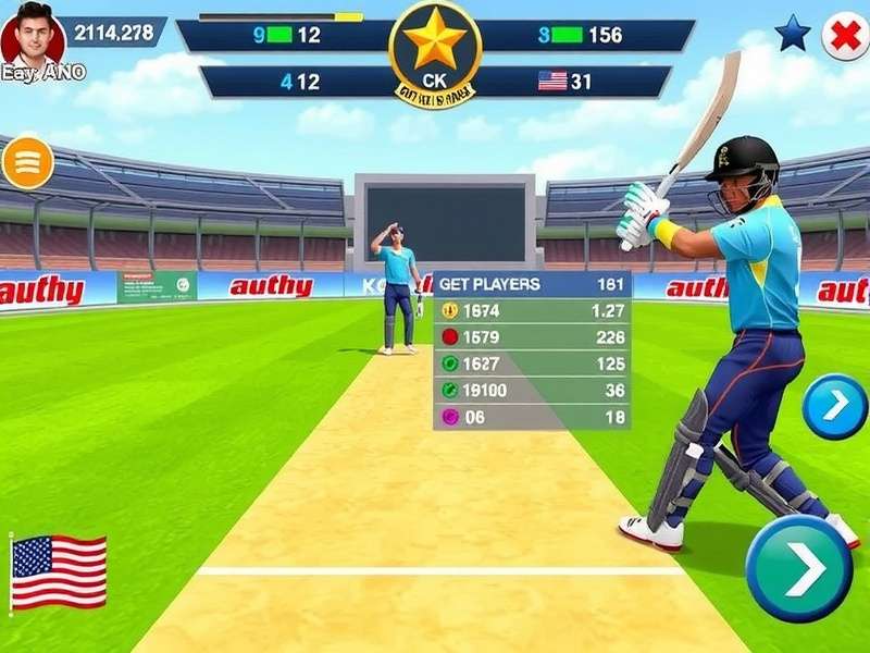 Desi Cricket Champions gameplay screenshot
