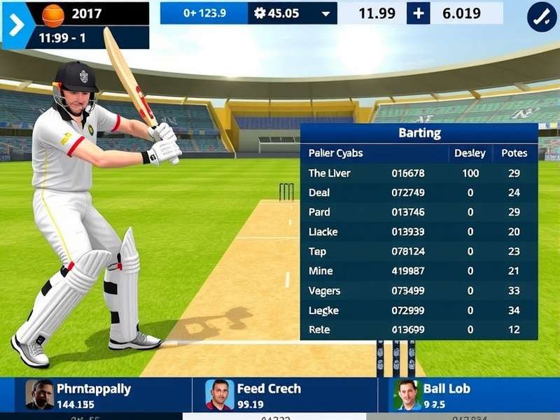 Desi Cricket Champions player statistics